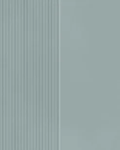 Ro'Ma Carrelage Carrelage effet Béton 3D Bleu Brume Linea Mix 50x40x0,85 cm Mat Cortivo - Mur intérieur (vendu par carton de 1,2 m²) - RO'MA CARRE