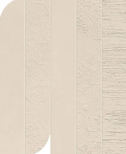 Ro'Ma Carrelage Carrelage effet Béton 3D Brun Sable Mix 50x40,5x0,85 cm Mat Benzaro - Mur intérieur (vendu par carton de 1,22 m²) - RO'MA CARRELAG