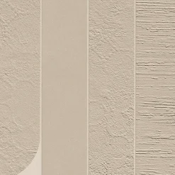 Ro'Ma Carrelage Carrelage effet Béton 3D Grège Mix 50x40,5x0,85 cm Mat Benzaro - Mur intérieur (vendu par carton de 1,22 m²) -