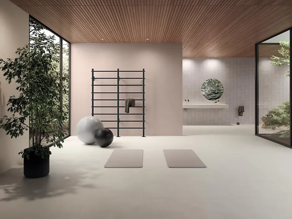 Carrelage effet Béton 3D Gris Taupe Cadenza 120x50x0,85 cm Mat Cortivo - Mur intérieur (vendu par carton de 1,8 m²) - RO'MA CARREL-Ro'Ma Carrelage Sale