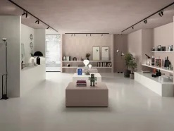 Carrelage effet Béton 3D Taupe Rosé Linea Mix 50x40x0,85 cm Mat Cortivo - Mur intérieur (vendu par carton de 1,2 m²) - RO'MA CARRE-Ro'Ma Carrelage Best