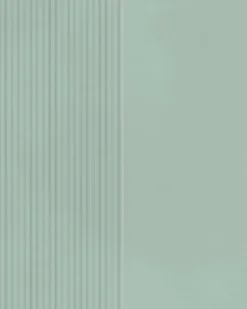 Ro'Ma Carrelage Carrelage effet Béton 3D Vert Argile Linea Mix 50x40x0,85 cm Mat Cortivo - Mur intérieur (vendu par carton de 1,2 m²) - RO'MA CARR