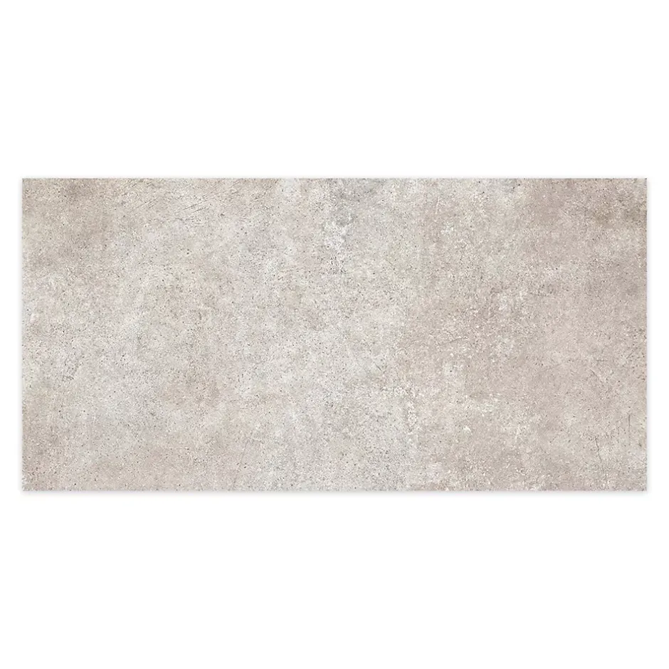 Carrelage effet Béton Greige 120x60x0,9 cm In&Out Montelis - Sol et mur intérieur et Sol extérieur --Ro'Ma Carrelage Discount