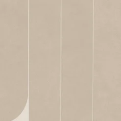 Ro'Ma Carrelage Carrelage effet Béton Grège 50x40,5x0,85 cm Mat Benzaro - Mur intérieur (vendu par carton de 1,22 m²) -