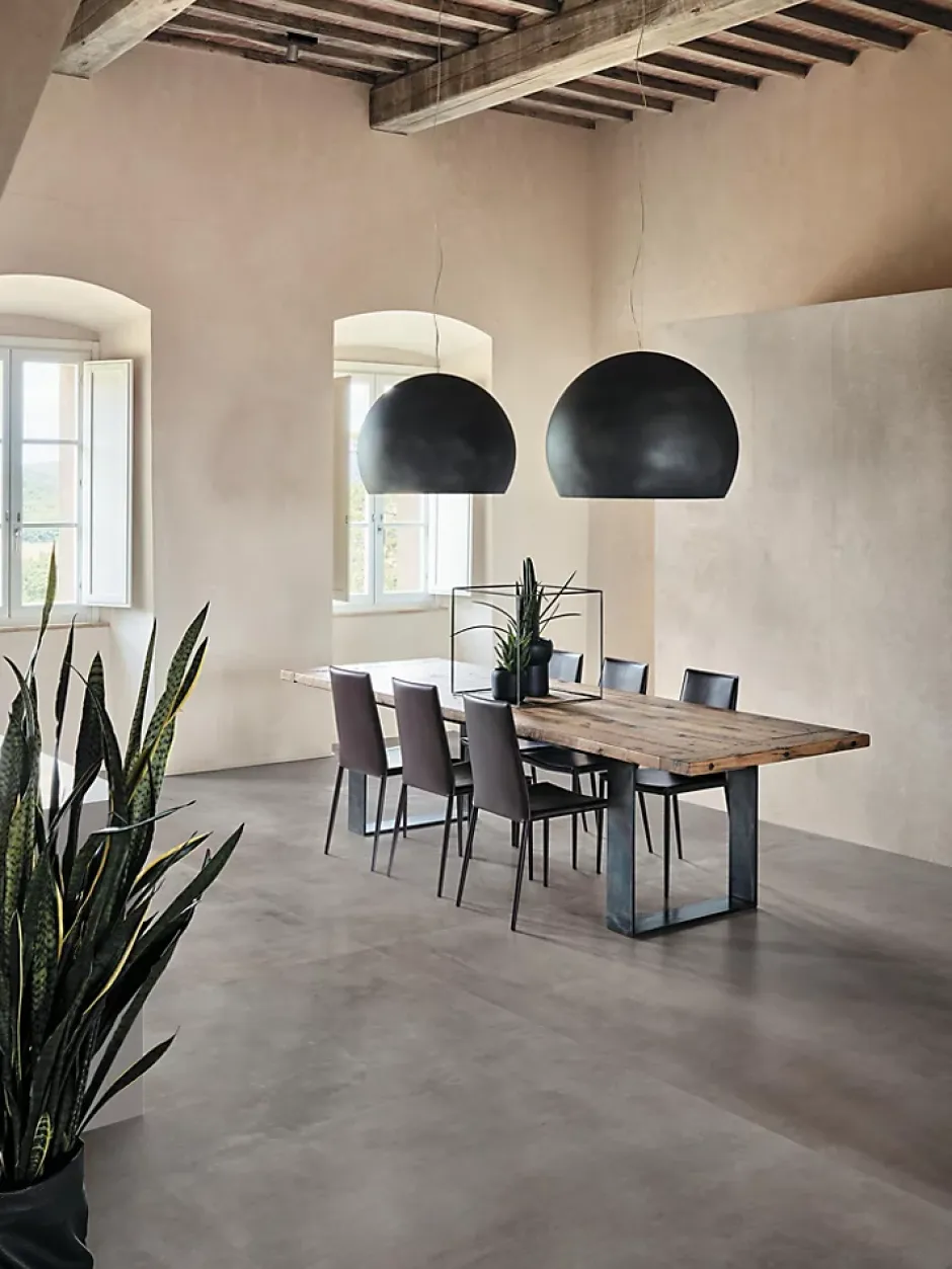 Carrelage effet Béton Gris Luce 278x120x0,6 cm Mat Gravino - Mur intérieur (vendu par carton de 3,336 m²) --Ro'Ma Carrelage Best