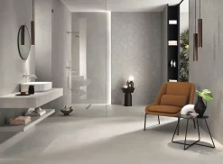 Carrelage effet Béton Gris Luce 120x120x0,9 cm Montera - Sol extérieur (vendu par carton de 2,88 m²) --Ro'Ma Carrelage Hot