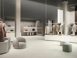 Ro'Ma Carrelage Carrelage effet Béton Gris Ombre 278x120x0,6 cm Mat Montera - Mur intérieur (vendu par carton de 3,336 m²) -