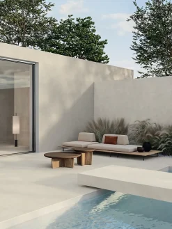 Ro'Ma Carrelage Carrelage effet Béton Gris Perle 278x120x0,6 cm Mat Stavira - Mur intérieur (vendu par carton de 3,336 m²) -