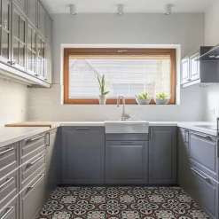 Ro'Ma Carrelage Carrelage effet Carreau ciment Gualba 20x20x1,1 cm Cemira - Sol et mur intérieur (vendu au m²) -