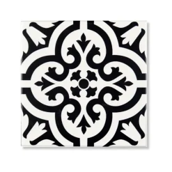 Carrelage effet Carreau ciment Torello 20x20x1,1 cm Cemira - Sol et mur intérieur (vendu au m²) --Ro'Ma Carrelage Discount