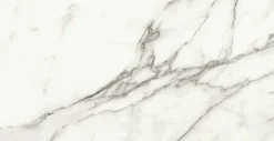Ro'Ma Carrelage Carrelage effet Marbre Blanc Calacatta Majestic 80x40x0,85 cm Brillant Faventa - Mur intérieur (vendu par carton de 1,28 m²) - RO'
