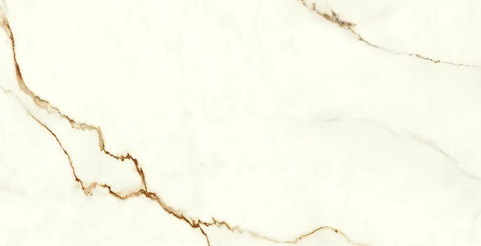 Ro'Ma Carrelage Carrelage effet Marbre Blanc Calacatta Supreme 80x40x0,85 cm Brillant Faventa - Mur intérieur (vendu par carton de 1,28 m²) - RO'M