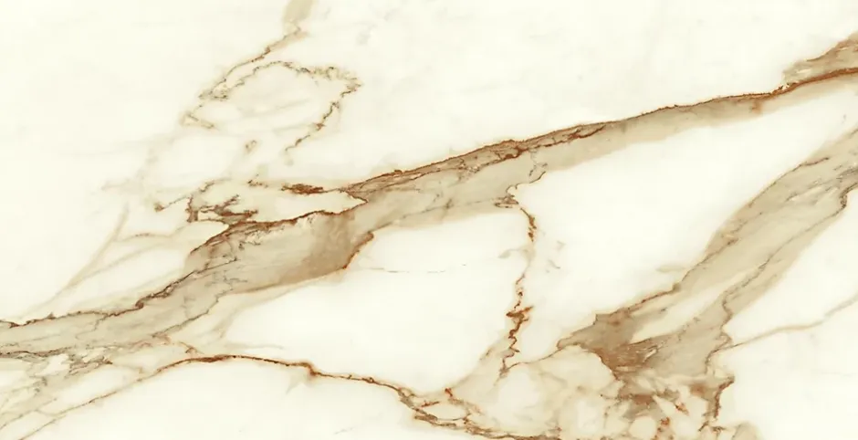 Ro'Ma Carrelage Carrelage effet Marbre Blanc Calacatta Supreme 80x40x0,85 cm Brillant Faventa - Mur intérieur (vendu par carton de 1,28 m²) - RO'M