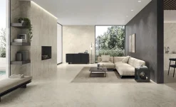 Carrelage effet Marbre Blanc Impérial 120x120x0,9 cm Velours Sorvella - Sol et mur intérieur (vendu par carton de 2,88 m²) - RO'MA-Ro'Ma Carrelage