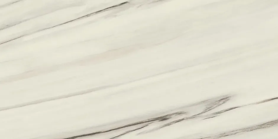 Ro'Ma Carrelage Carrelage effet Marbre Blanc Aurora 120x60x0,9 cm Brillant Magnaro - Sol et mur intérieur (vendu par carton de 1,44 m²) - RO'MA CA