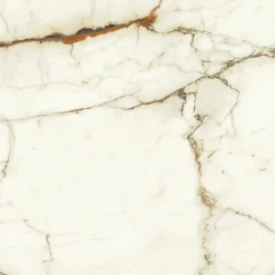 Ro'Ma Carrelage Carrelage effet Marbre Blanc Calacatta Supreme 60x60x0,9 cm Silk Faventa - Sol et mur intérieur (vendu par carton de 1,08 m²) - RO