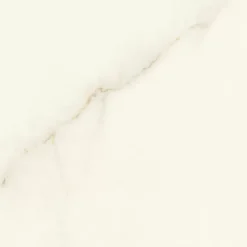 Ro'Ma Carrelage Carrelage effet Marbre Blanc Calacatta Divino 60x60x0,9 cm Brillant Montira - Sol et mur intérieur (vendu par carton de 1,08 m²) -