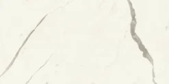 Carrelage effet Marbre Blanc Calacatta Alba 120x60x0,9 cm Brillant Montira - Sol et mur intérieur (vendu par carton de 1,44 m²) --Ro'Ma Carrelage New