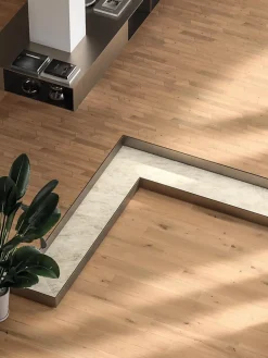 Ro'Ma Carrelage Carrelage effet Marbre Blanc Impérial 120x60x0,9 cm Mat Sorvella - Sol et mur intérieur (vendu par carton de 1,44 m²) - RO'MA CARR