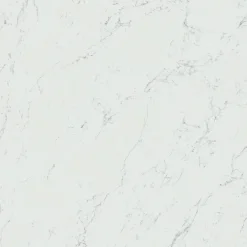Ro'Ma Carrelage Carrelage effet Marbre Blanc Carrare 120x120x0,9 cm Brillant Marvillo - Sol et mur intérieur (vendu par carton de 2,88 m²) - RO'MA