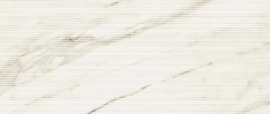 Carrelage effet Marbre 3D Blanc Calacatta Sublime Claw 120x50x0,85 cm Mat Venerio - Mur intérieur (vendu par carton de 1,8 m²) - R-Ro'Ma Carrelage Clearance