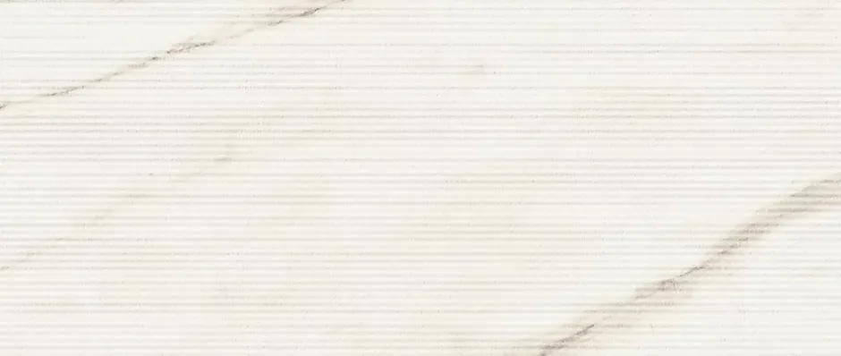 Carrelage effet Marbre 3D Blanc Calacatta Sublime Claw 120x50x0,85 cm Mat Venerio - Mur intérieur (vendu par carton de 1,8 m²) - R-Ro'Ma Carrelage Clearance