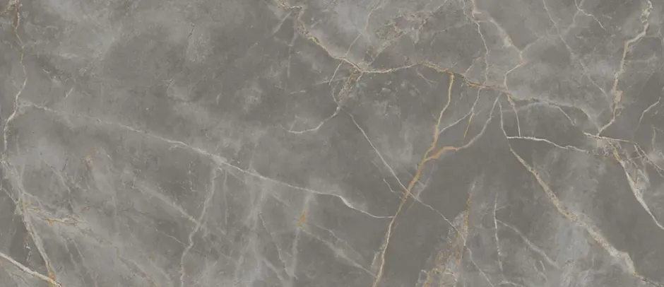 Carrelage effet Marbre Gris Titan 278x120x0,6 cm Silk Montira - Mur intérieur (vendu par carton de 3,336 m²) --Ro'Ma Carrelage Hot