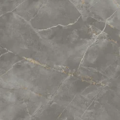 Carrelage effet Marbre Gris Titan 120x120x0,9 cm Brillant Montira - Sol et mur intérieur (vendu par carton de 2,88 m²) - RO'MA CAR-Ro'Ma Carrelage New