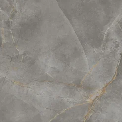 Ro'Ma Carrelage Carrelage effet Marbre Gris Titan 60x60x0,9 cm Mat Montira - Sol et mur intérieur (vendu par carton de 1,08 m²) -