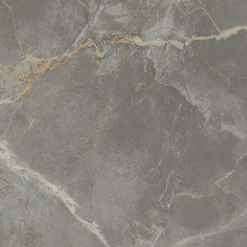 Ro'Ma Carrelage Carrelage effet Marbre Gris Titan 60x60x0,9 cm Mat Montira - Sol et mur intérieur (vendu par carton de 1,08 m²) -