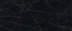 Ro'Ma Carrelage Carrelage effet Marbre Noir Scuro 278x120x0,6 cm Brillant Magnaro - Mur intérieur (vendu par carton de 3,336 m²) -