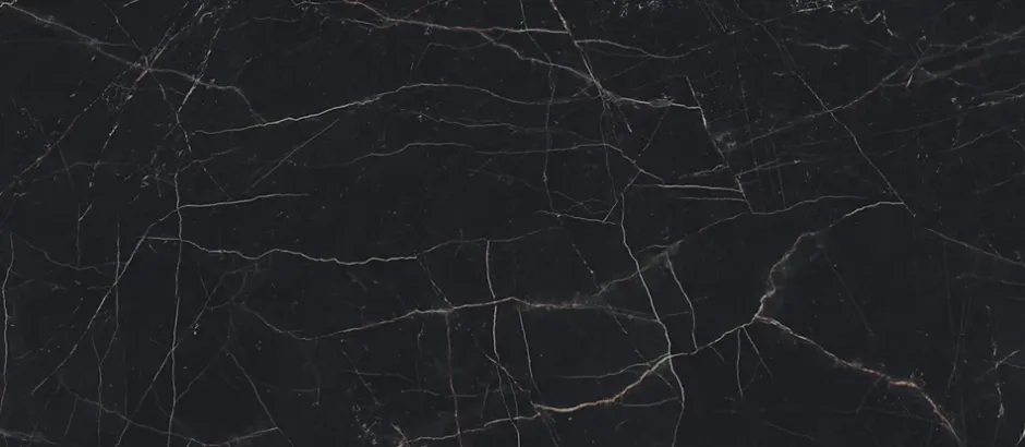 Ro'Ma Carrelage Carrelage effet Marbre Noir Scuro 278x120x0,6 cm Mat Magnaro - Mur intérieur (vendu par carton de 3,336 m²) -