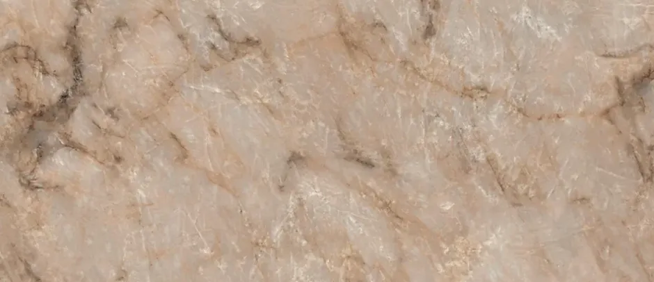 Ro'Ma Carrelage Carrelage effet Marbre Rose Sand 278x120x0,6 cm Brillant Sorvella - Mur intérieur (vendu par carton de 3,336 m²) -