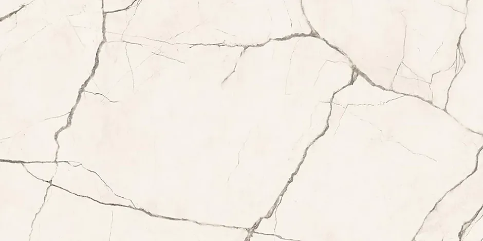 Carrelage effet marbre sol /mur intérieur THE ROOM 60x120 cm - Bianco Lappatto-Imola