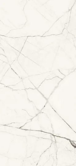 Carrelage effet marbre sol /mur intérieur THE ROOM 60x120 cm - Bianco Lappatto-Imola