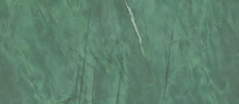 Ro'Ma Carrelage Carrelage effet Marbre Vert Smeraldo 278x120x0,6 cm Brillant Florenza - Mur intérieur (vendu par carton de 3,336 m²) - RO'MA CARRE