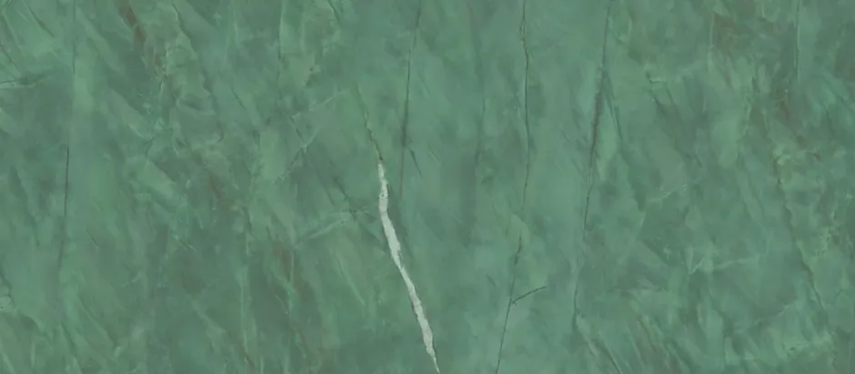 Ro'Ma Carrelage Carrelage effet Marbre Vert Smeraldo 278x120x0,6 cm Brillant Florenza - Mur intérieur (vendu par carton de 3,336 m²) - RO'MA CARRE