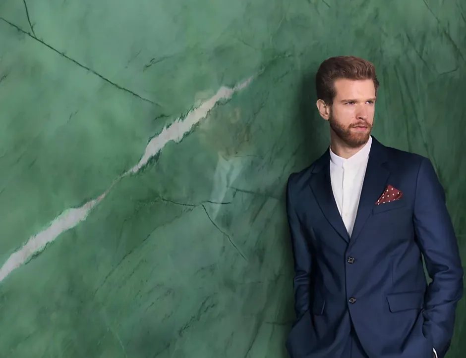 Ro'Ma Carrelage Carrelage effet Marbre Vert Smeraldo 278x120x0,6 cm Brillant Florenza - Mur intérieur (vendu par carton de 3,336 m²) - RO'MA CARRE