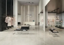 Carrelage effet Onyx Bleu Brume 278x120x0,6 cm Brillant Nerolio - Mur intérieur (vendu par carton de 3,336 m²) --Ro'Ma Carrelage