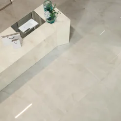 Carrelage effet Onyx Gris Nacré 240x120x0,9 cm Brillant Nerolio - Mur intérieur (vendu par carton de 2,88 m²) --Ro'Ma Carrelage