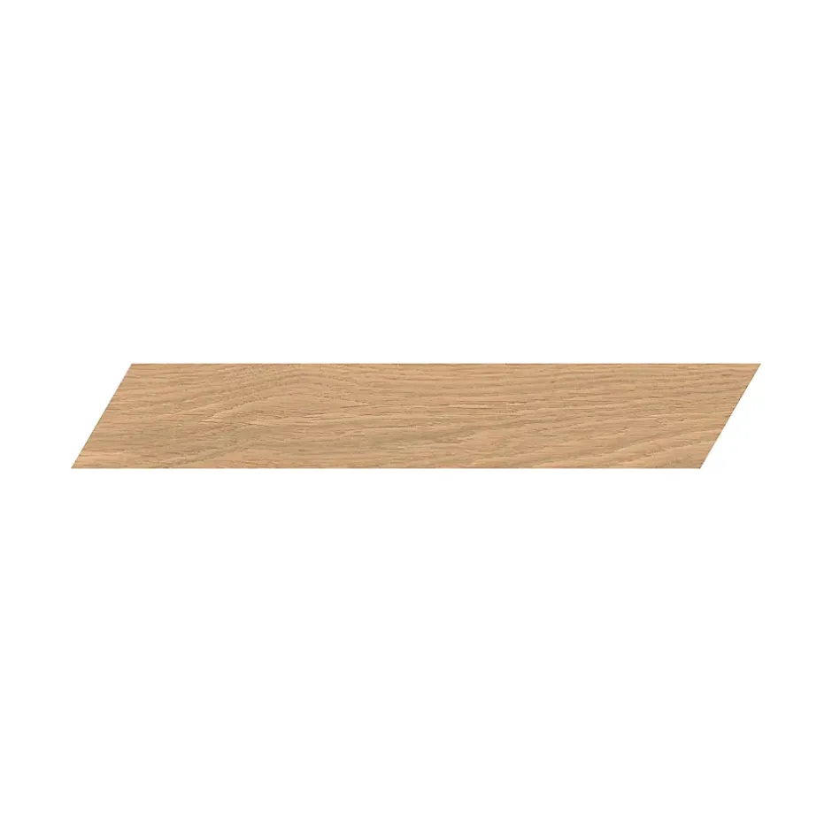 Ro'Ma Carrelage Carrelage effet Parquet Bois Chêne Rovere Chevron Pointe de Hongrie 45x7,5x0,9 cm Mat Cedrano - Sol et mur intérieur (vendu par ca