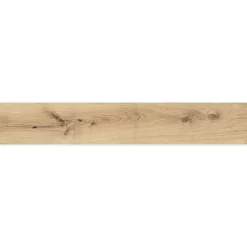 Ro'Ma Carrelage Carrelage effet Parquet Bois Chêne Ivoire 120x20x0,9 cm Mat Bravino - Sol et mur intérieur (vendu par carton de 1,44 m²) - RO'MA C