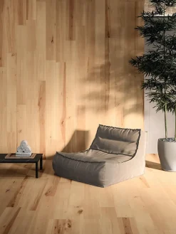 Carrelage effet Parquet Bois Hêtre Ambra 120x20x0,9 cm Mat Rivaro - Sol et mur intérieur (vendu par carton de 1,44 m²) - RO'MA CAR-Ro'Ma Carrelage Discount