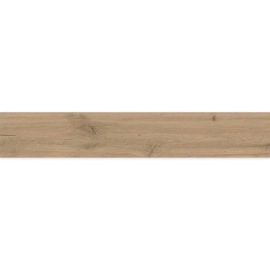 Ro'Ma Carrelage Carrelage effet Parquet Bois Chêne Perla Rustic 120x20x0,9 cm Mat Cedrano - Sol et mur intérieur (vendu par carton de 1,44 m²) - R