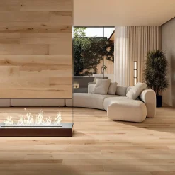 Ro'Ma Carrelage Carrelage effet Parquet Bois Hêtre Natural 150x18,5x0,9 cm Mat Rivaro - Sol et mur intérieur (vendu par carton de 1,11 m²) - RO'MA