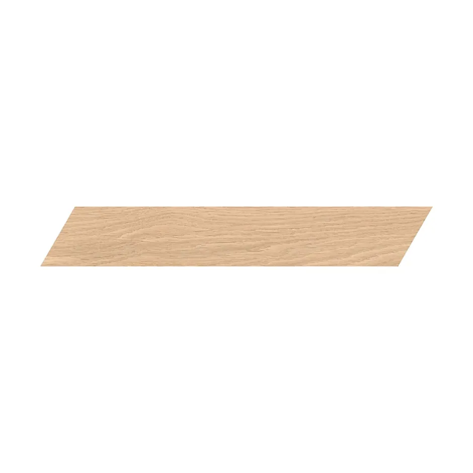 Carrelage effet Parquet Bois Chêne Luce Chevron Pointe de Hongrie 45x7,5x0,9 cm Mat Cedrano - Sol et mur intérieur (vendu par cart-Ro'Ma Carrelage Best