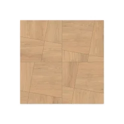 Carrelage effet Parquet Bois Chêne Rovere Modula 120x120x0,9 cm Mat Cedrano - Sol et mur intérieur (vendu par carton de 2,88 m²) --Ro'Ma Carrelage New