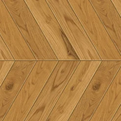 Carrelage effet Parquet Bois Chêne Caramel Chevron Pointe de Hongrie 45x32,5x0,95 cm Mat Bravino - Sol et mur intérieur (vendu par-Ro'Ma Carrelage Discount