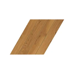 Carrelage effet Parquet Bois Chêne Caramel Chevron Pointe de Hongrie 45x32,5x0,95 cm Mat Bravino - Sol et mur intérieur (vendu par-Ro'Ma Carrelage Discount