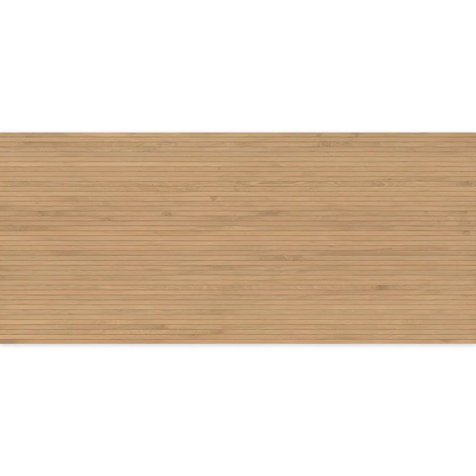 Carrelage effet Parquet Bois Chêne Rovere Linea 278x120x0,6 cm Mat Cedrano - Mur intérieur (vendu par carton de 3,336 m²) - RO'MA-Ro'Ma Carrelage